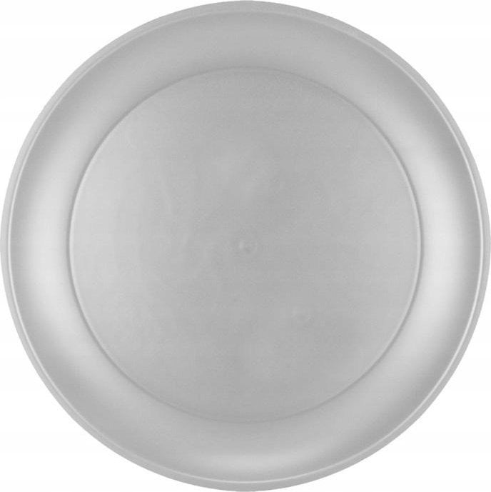 Talerz wielokrotnego użytku srebrny 21cm