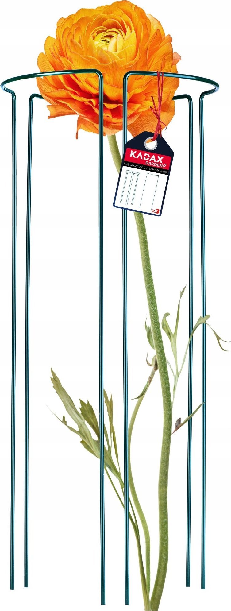 Kadax Podpora Do Roślin Kwiatów Róż Podpórka 3x90cm
