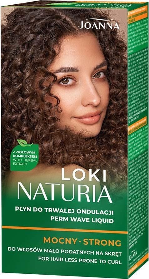Joanna Joanna Naturia Loki płyn do trwałej ondulacji Mocny 2x75ml -SM