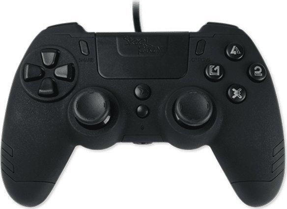 Pad SteelPlay STEELPLAY Slim Pack Wired Controller Ebony Black Multi