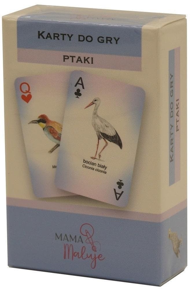 Karty do gry - ptaki