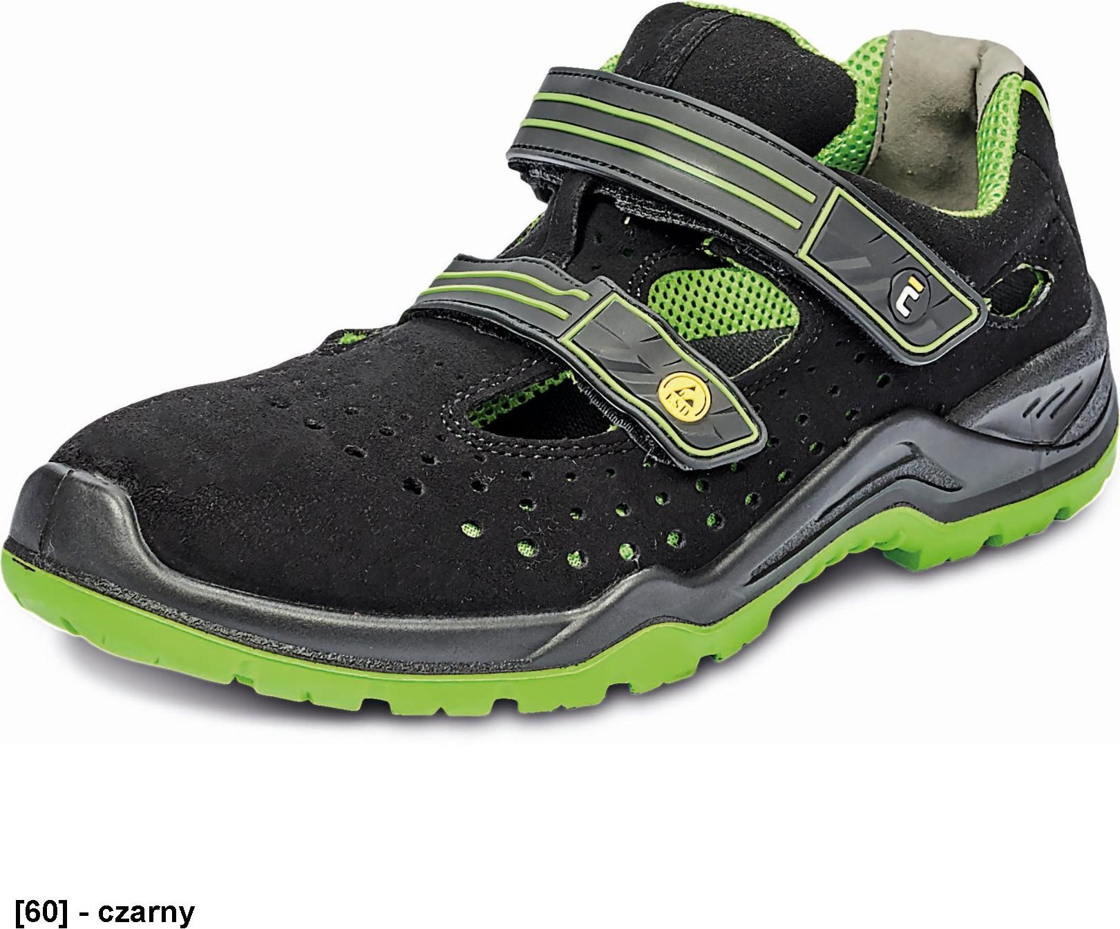 HALWILL MF ESD S1P SRC - sandały ochronne z niemetalowym podnoskiem 46 () - 8157_859214