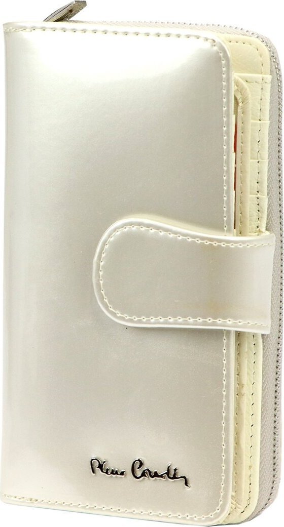 Pierre Cardin skóra naturalna + Damski portfel ze skóry ekologicznej Pierre Cardin 07 SHINY 116 NoSize