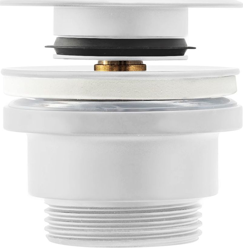 Syfon Rea Korek umywalkowy uniwersalny klik-klak Rea White