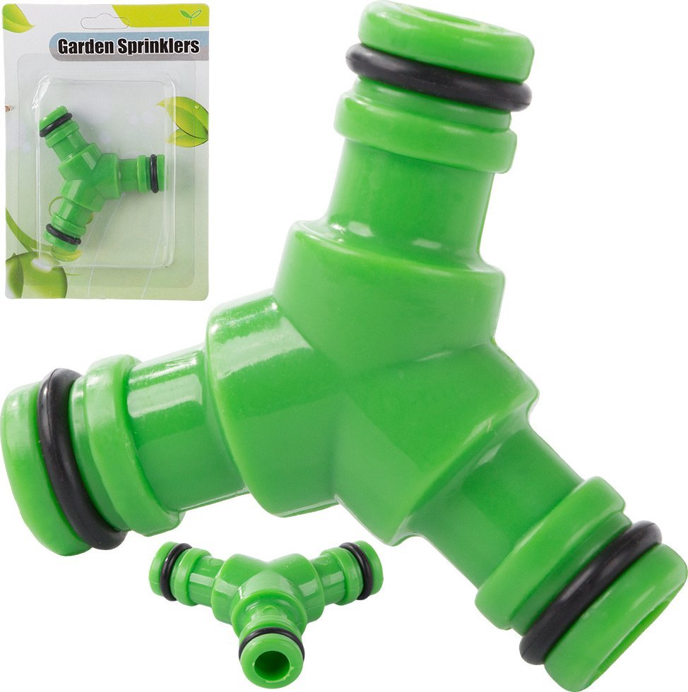 Verk Złączka trójnik na wąż 1/2 cala ogrodowy łącznik Złączka trójnik na wąż 1/2 cala ogrodowy łącznik