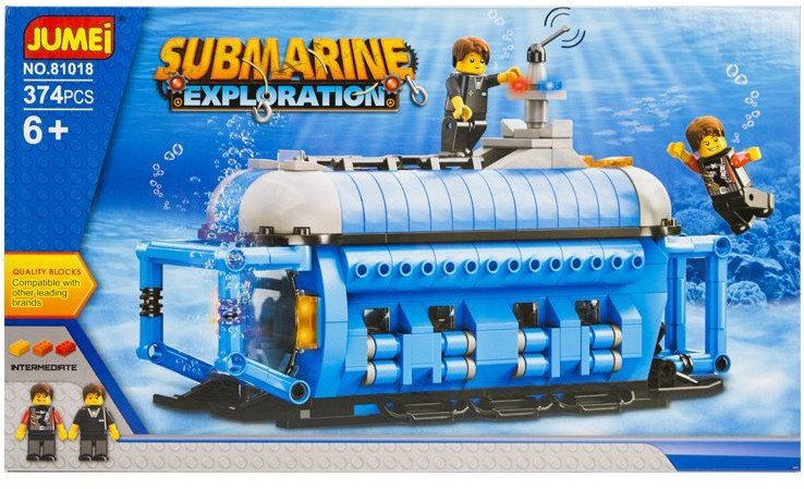 Klocki Jumei Podwodna Wyprawa 374 elementy