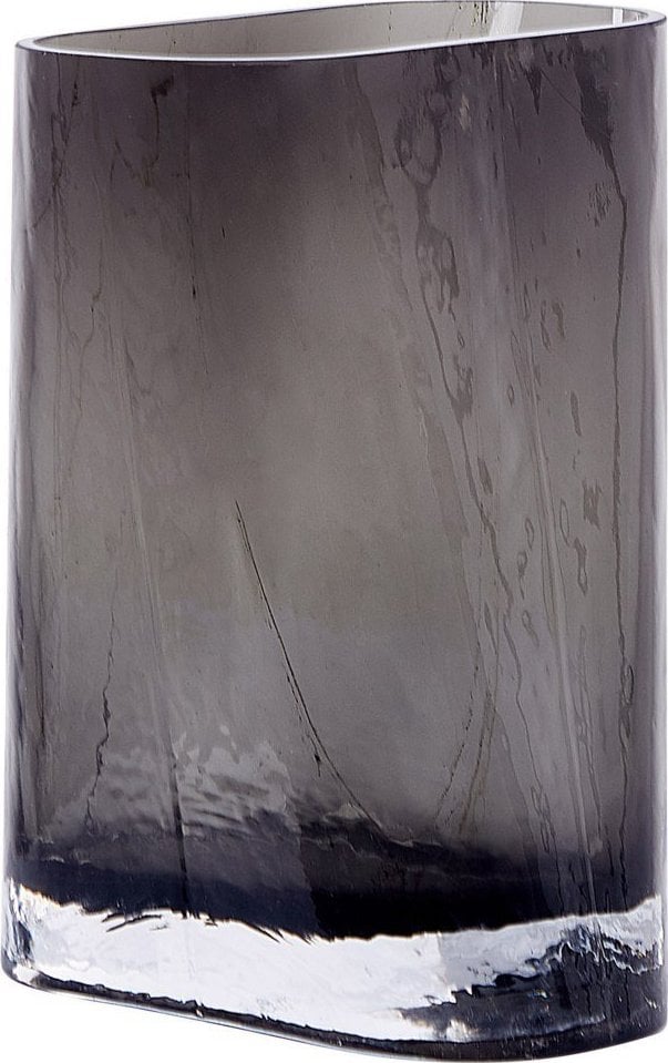Ramka Beliani Wazon na kwiaty szklany 20 cm szary MITATA!