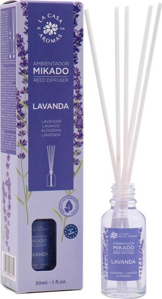 Dyfuzor zapachowy La Casa de los Aromas Mikado patyczki zapachowe Lawenda 30ml