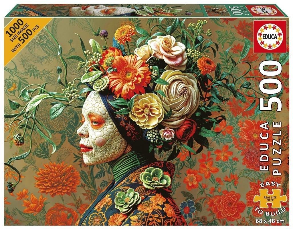 Puzzle 500 Królowa jaszczurek