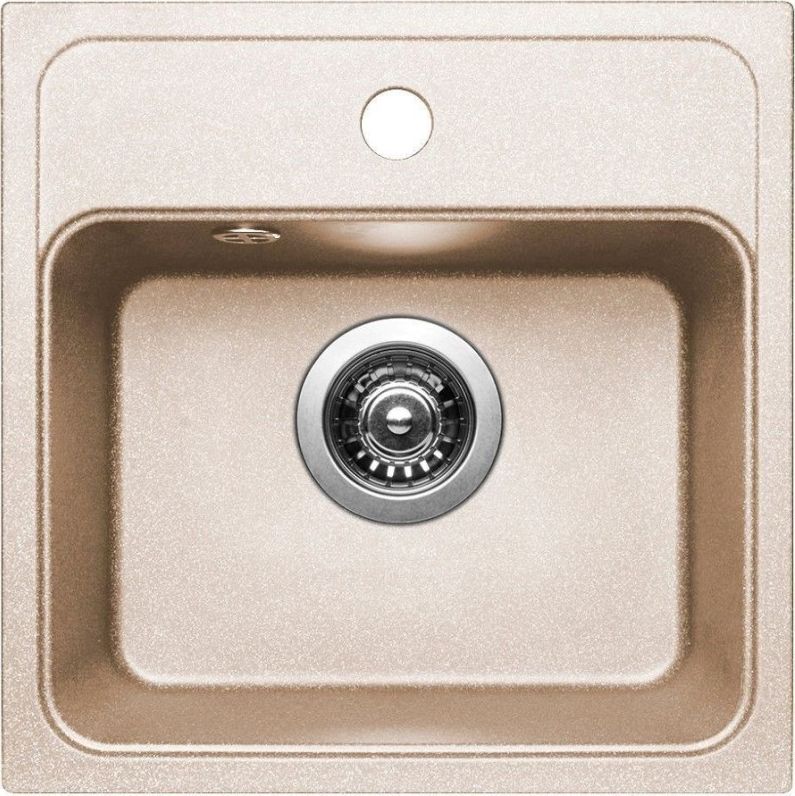 Zlewozmywak Pyramis Zlew Pyramis Camea 50X53 1B Beż 070007801