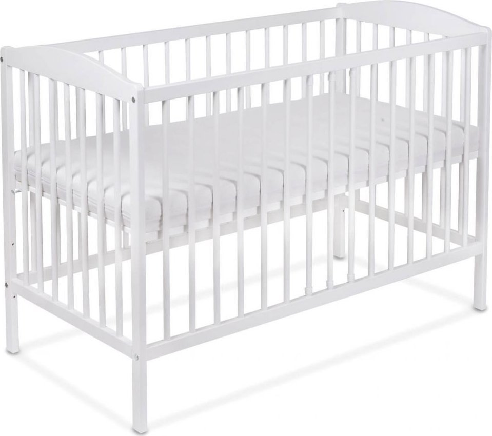 Tomi Łóżeczko TOMI V Klasyczne Białe