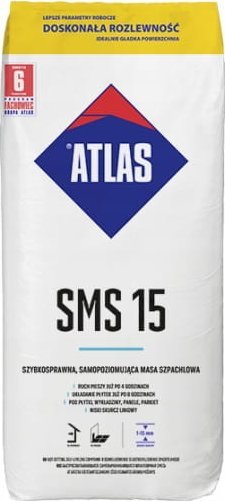 ATLAS Atlas SMS15 Masa szpachlowa samopoziomująca 25 kg