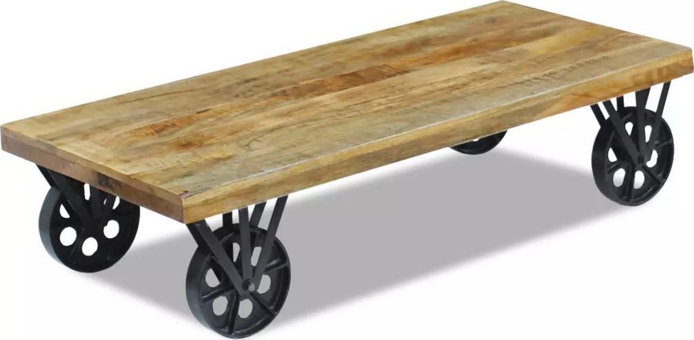 vidaXL Stolik z drewna mango 120x60x30 cm