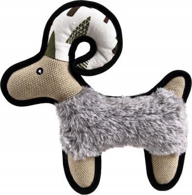 Barry King Zabawka pluszowa dla psa, kozica, z dźwiękiem, 26x26cm