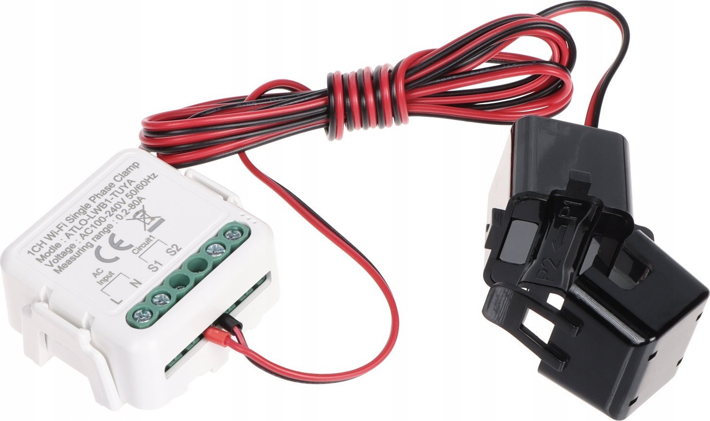 Atlo MONITOR ENERGII ELEKTRYCZNEJ ATLO-LWB1-TUYA JEDNOFAZOWY