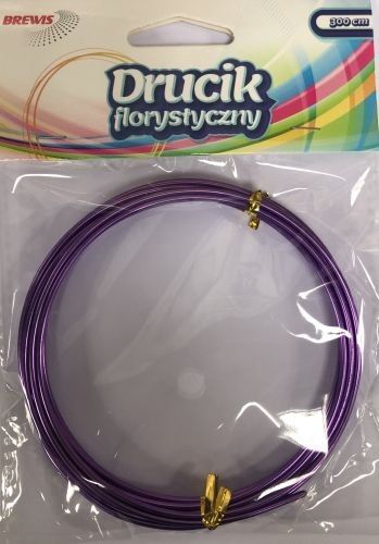BREWIS Drucik Florystyczny 3m DF7 fioletowy Brewis