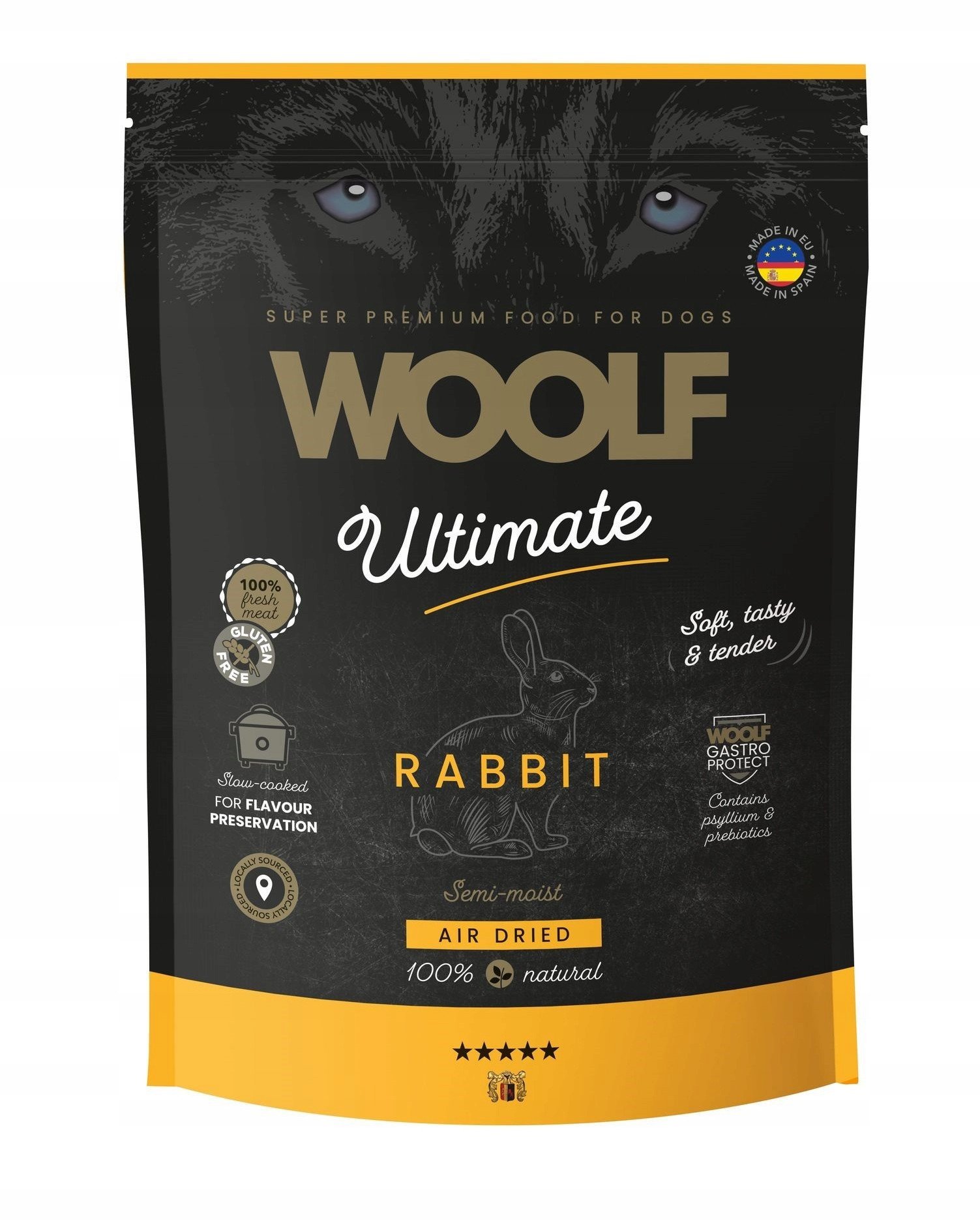 WOOLF PIES 1kg ULTIMATE RABBIT /10