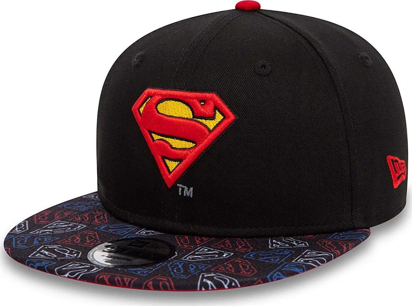 New Era New Era Super Aop 950 Superman Kids Cap 60435015 Czarne YOUTH