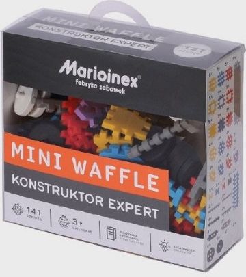 Marioinex Klocki Mini Waffle Konstruktor 141 elementów
