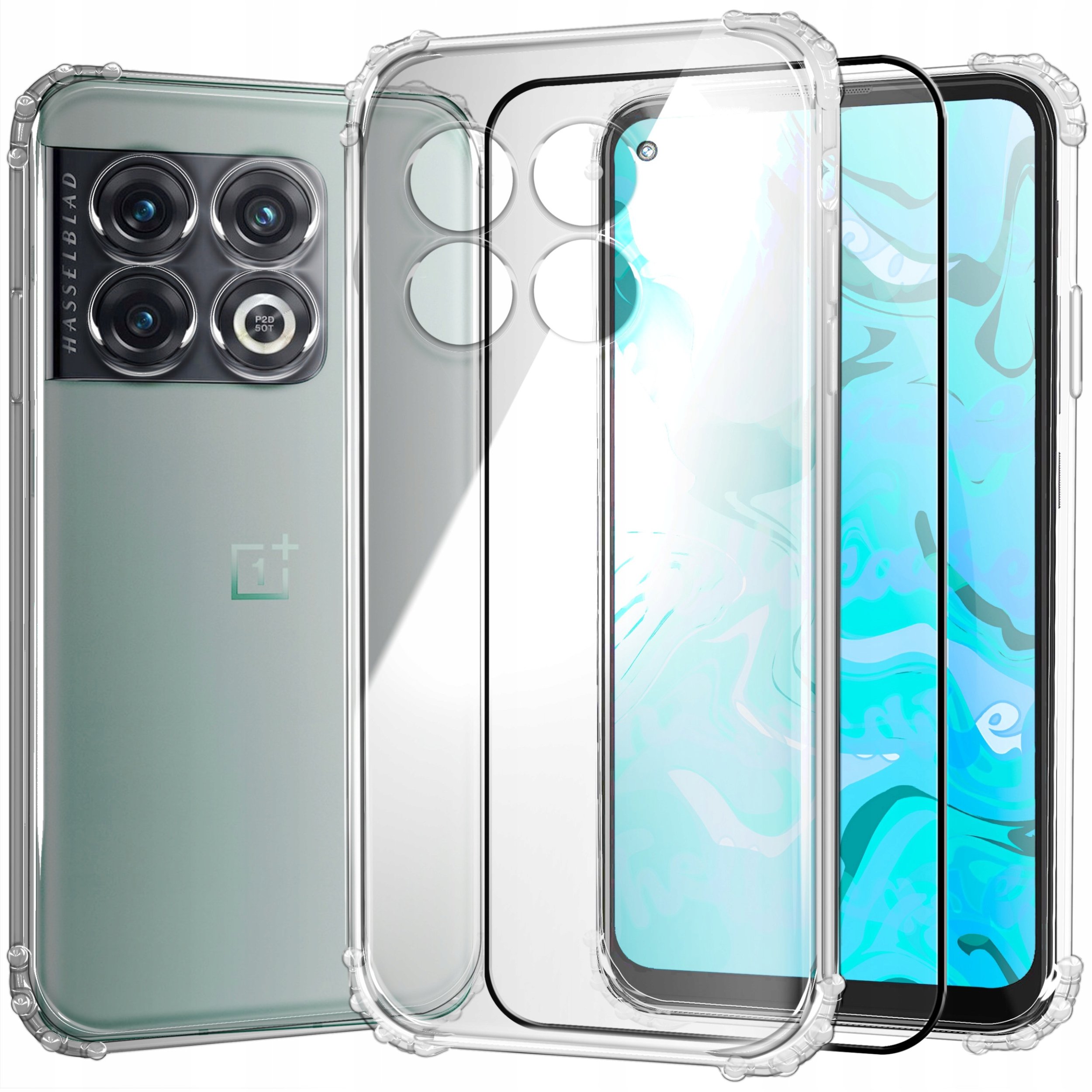 ETUI PANCERNE DO ONEPLUS 10 PRO | CASE SILIKON SLIM ANTI SHOCK SZKŁO 9H