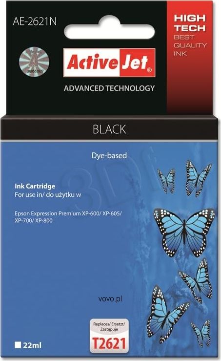 Tusz Activejet tusz AE-2621N / T2621 (black)