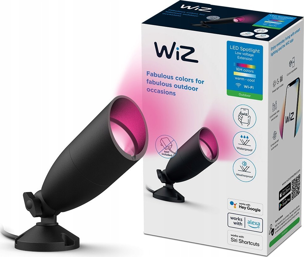Signify WiZ Ground Spot Extension/Spotlight 270 lm opakowanie jednostkowe sw-