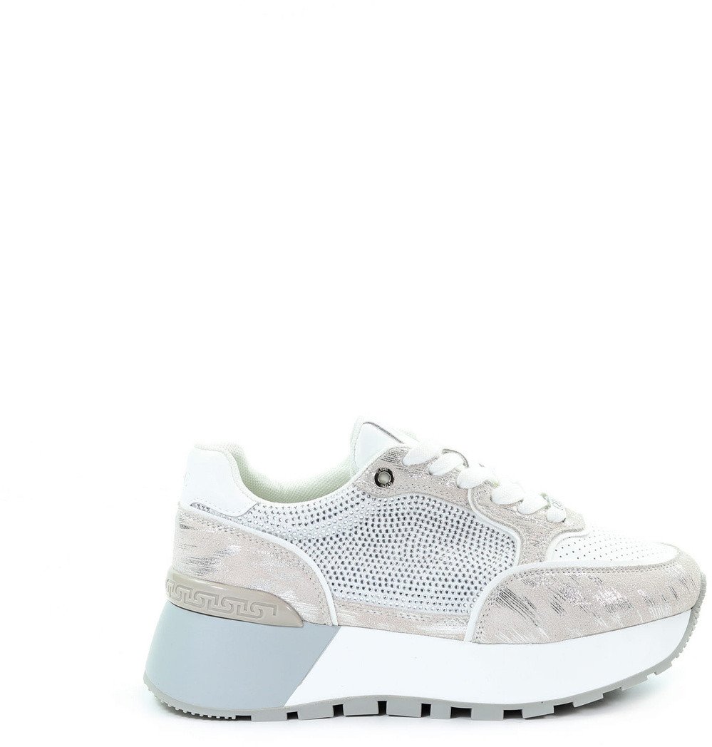 GOE Damskie sneakersy srebrne RR2N4068 SILVER 37