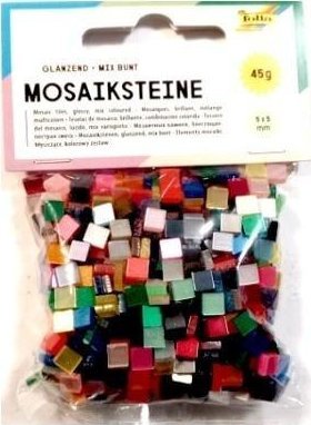 Kamyczki błyszczące 5x5mm 700szt