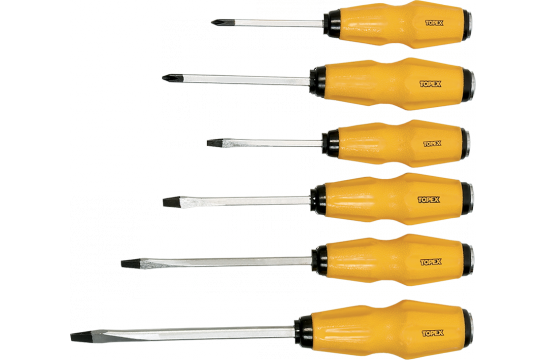 Topex Wkrętaki do pobijania 6szt. 39D504