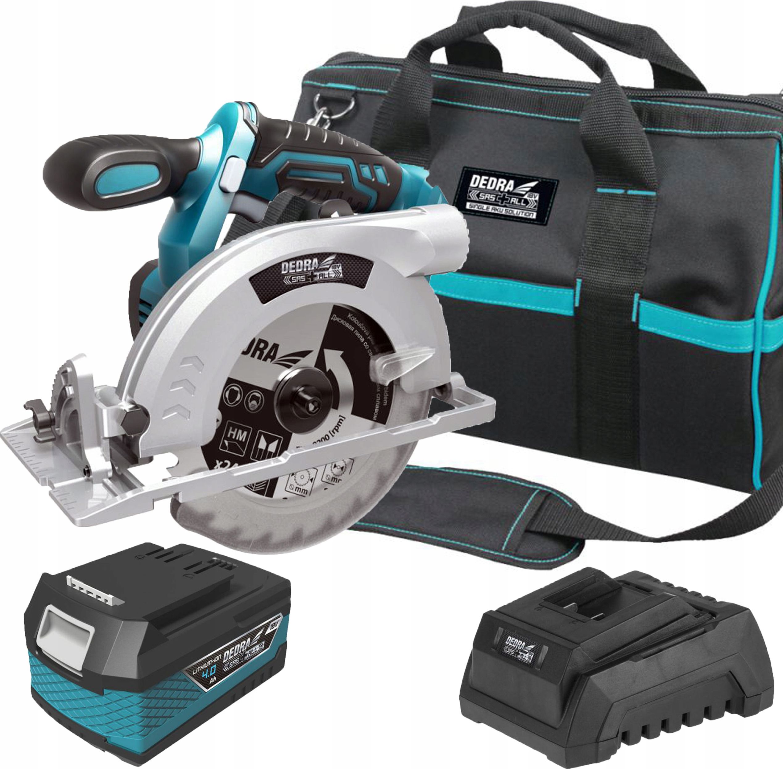 Pilarka tarczowa Dedra DED7022 18 V 165 mm