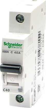 Schneider Wył.nadprądowy 1p C40A K60N schneider A9K02140