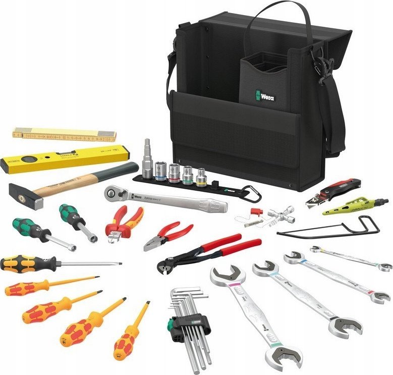 Zestaw narzędzi Wera Wera 2go SHK 1 tool set for sanitary, heating and air conditioning technology, tool set (black, 36 pieces)