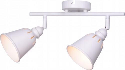 Lampa sufitowa Sanico Lampa sufitowa podwójna Fiona biała 2xE14