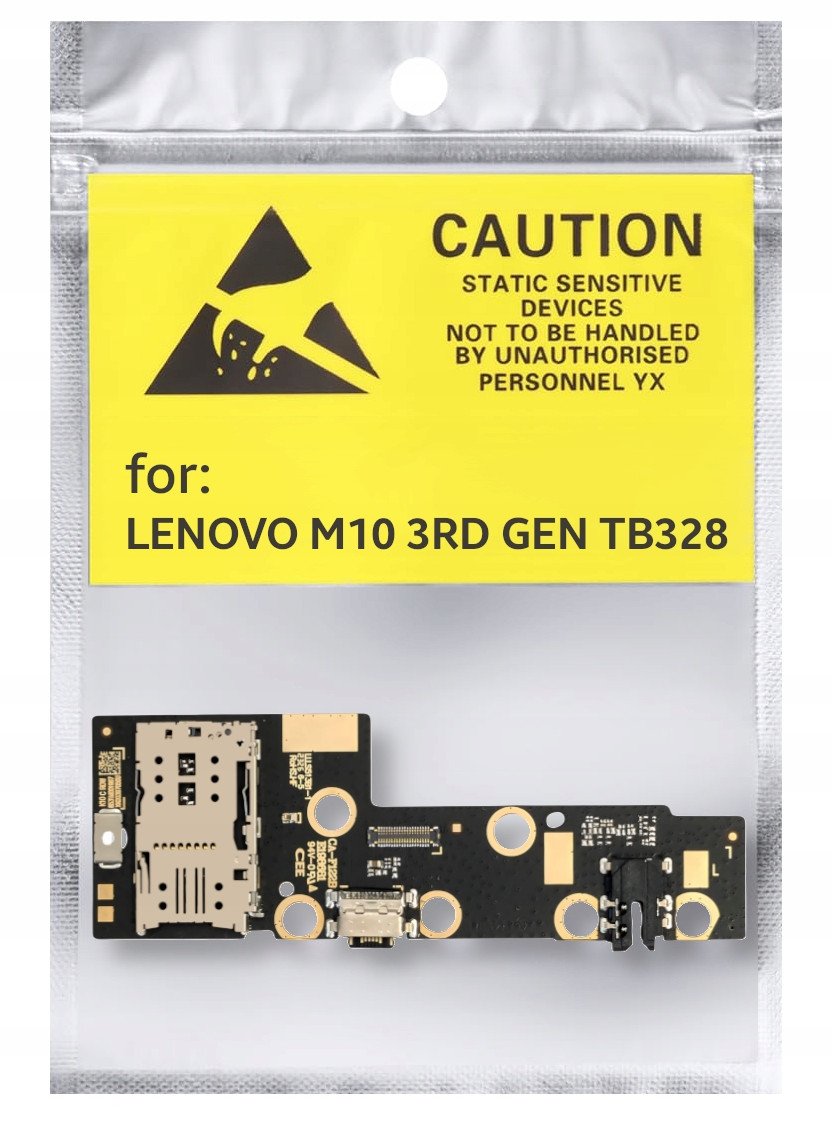 Zila Płytka Ładowania USB do Lenovo M10 3rd Gen Oryginał TB328 (5904858381173)