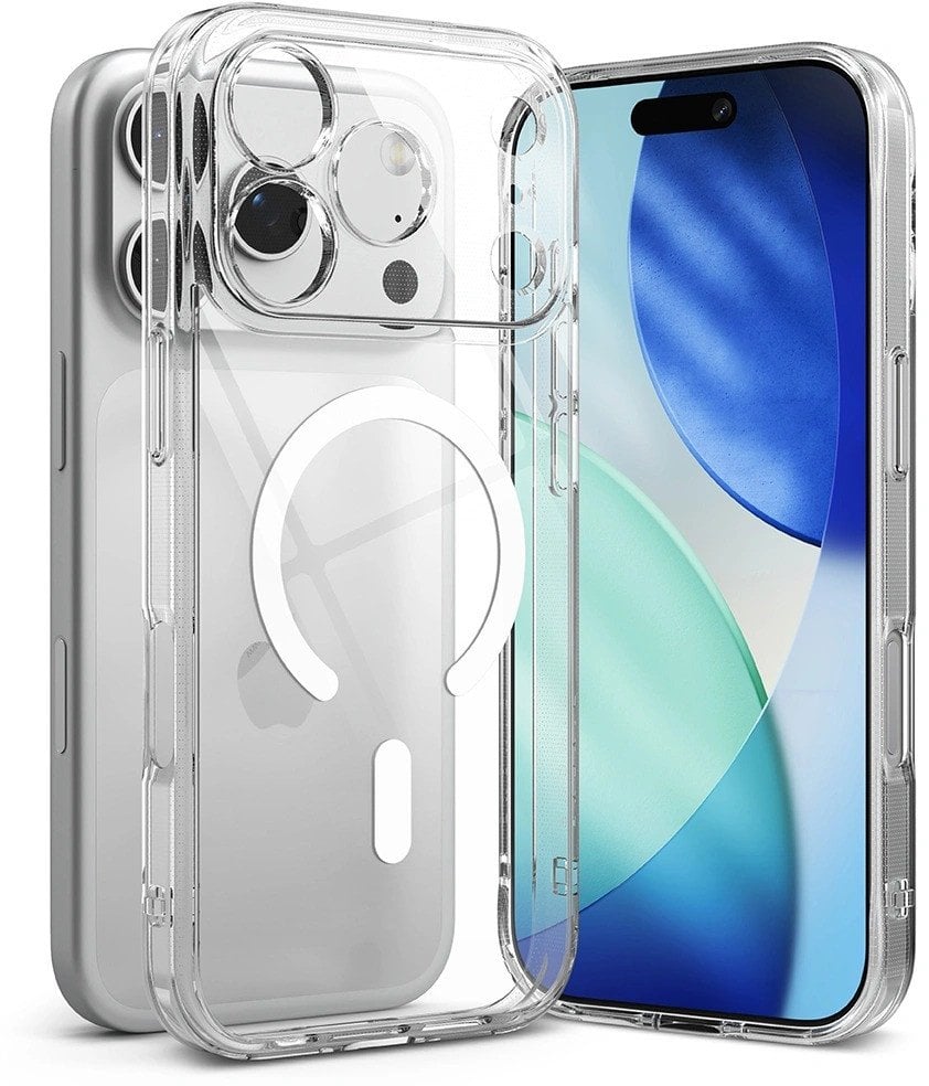 Etui Ringke Fusion Magnetic MagSafe do Apple iPhone 17 Pro Max Clear