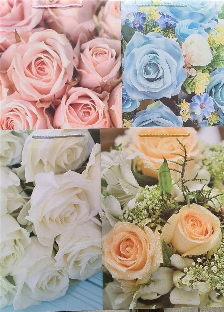 Panorama Torebka ozdobna laminowana PL-9 duża zestaw 60