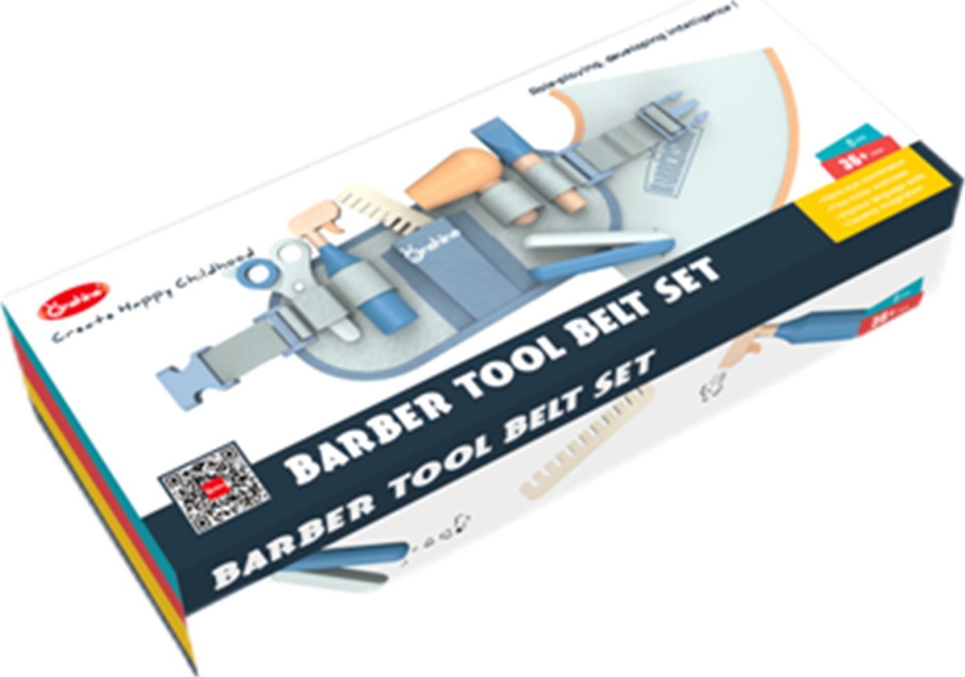 1DEA.me Drewniany Zestaw Fryzjera