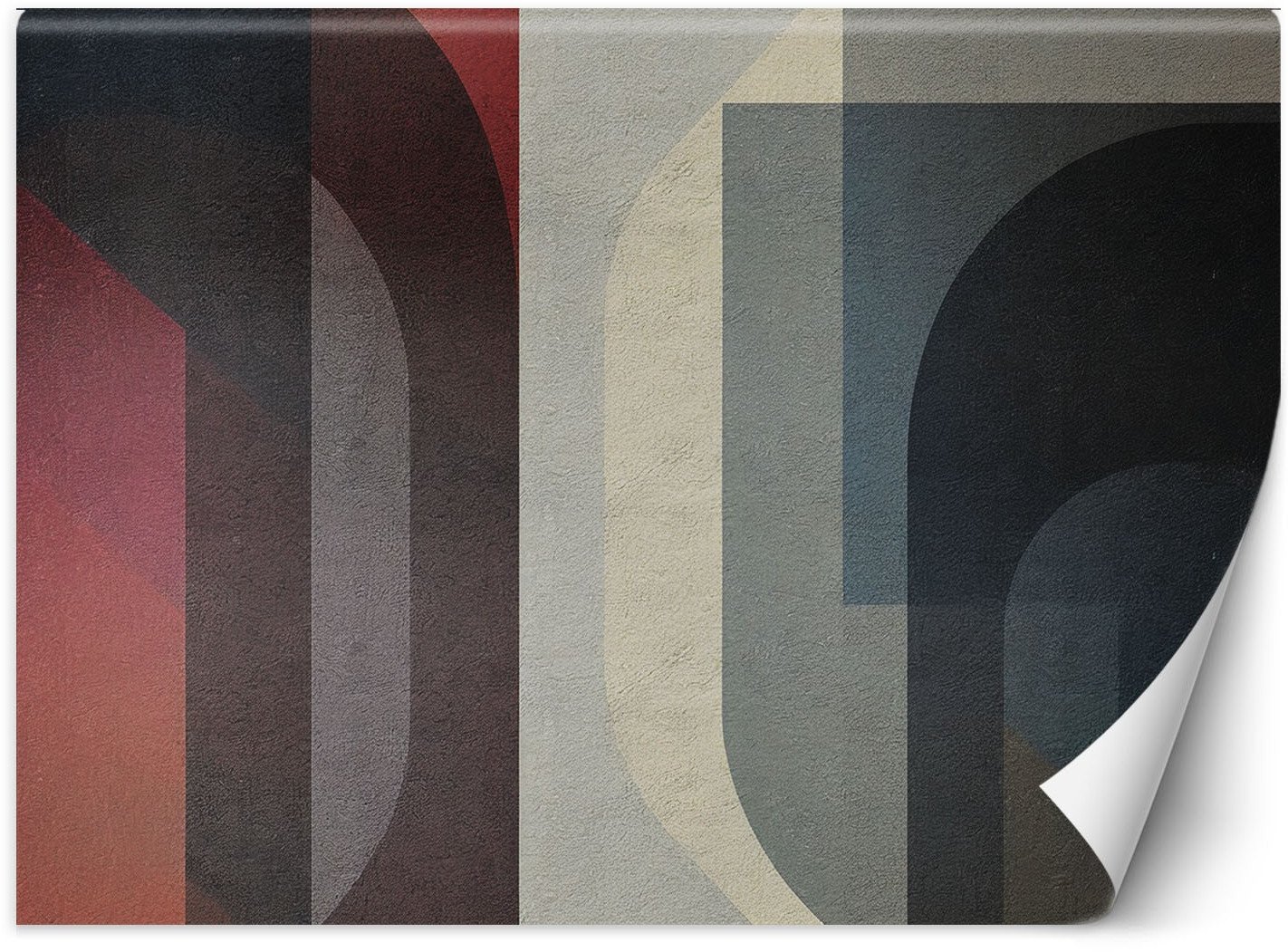 Feeby Fototapeta Geometryczna abstrakcja retro 300x210 medium