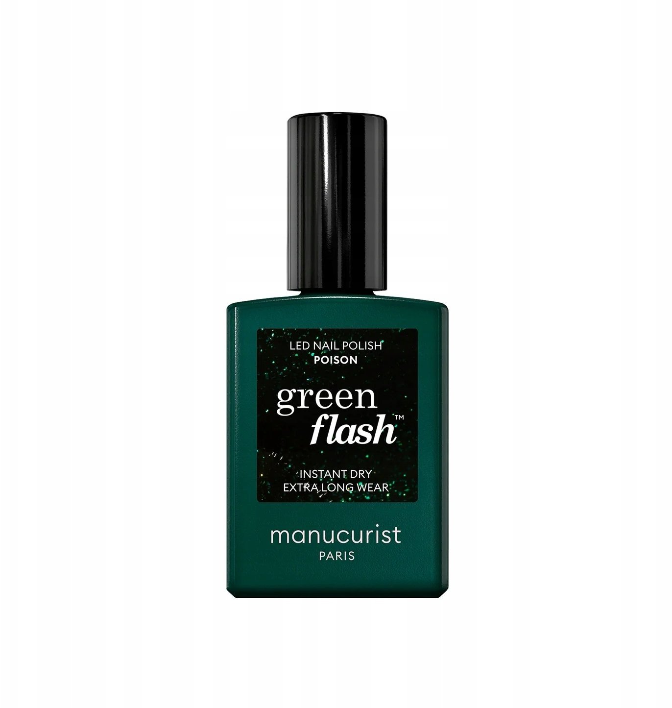 MANUCURIST_Green Flash Led Gel Nail Lacquer lakier do paznokci Poison 15ml