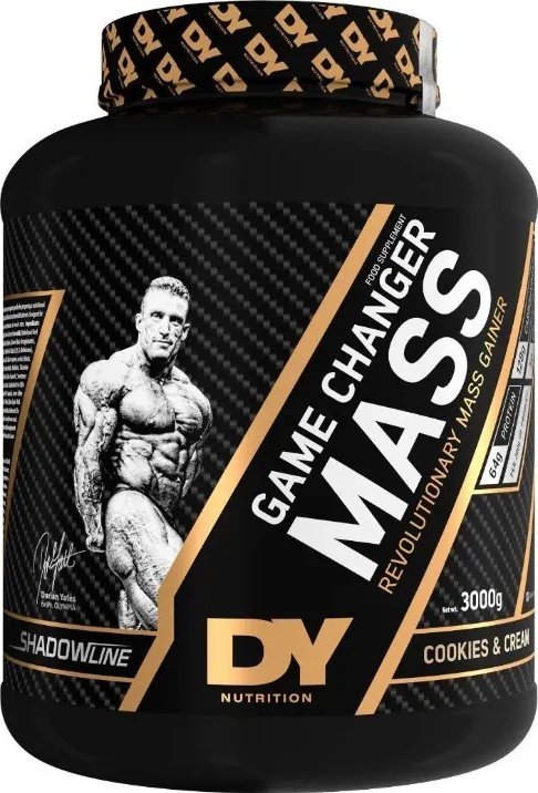 DORIAN YATES Dorian Yates - Game Changer Mass, Gainer, Cookies & Cream, Proszek, 3000g