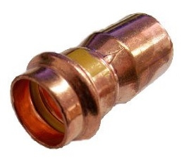 Viega Redukcja Profipress G z SC-Contur 22x15mm miedź 346560