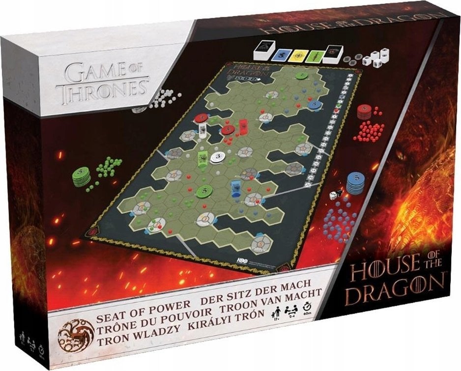 Teka Tron władzy House of the dragon CARTAMUNDI