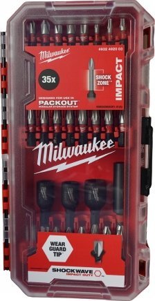 Milwaukee Zestaw bitów udarowych SHOCKWAVE Impact Duty 4932492003 /35szt./