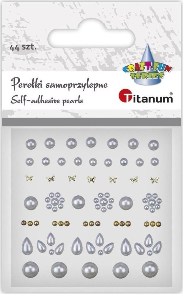 DP Craft Perełki samoprzylepne mix 44szt