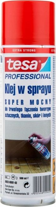 Tesa Klej w spreju 500ml bardzo mocny (60022-00001-00)