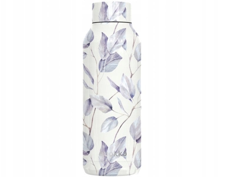 Quokka Solid - Butelka termiczna ze stali nierdzewnej 510 ml (Gray Bouquet)