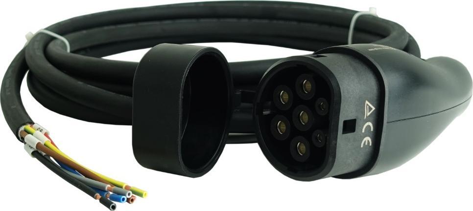 Kabel do ładowania samochodów Degson Typ 2 3,6kW 230V 16A 5m (MEAC-S-016-V1-03-5)