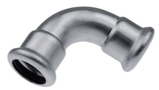 KAN-therm Kolano zaprasowywane 90° 42mm stal inox - 6190250