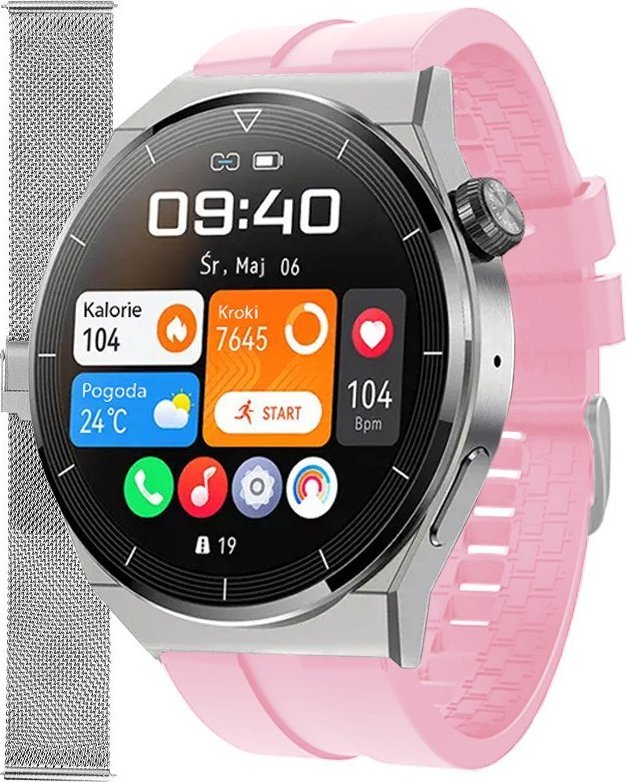 Smartwatch Enter SAT.111.5319.1411-SET Różowy