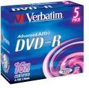 Verbatim DVD-R 4.7 GB 16x 5 sztuk (43519)